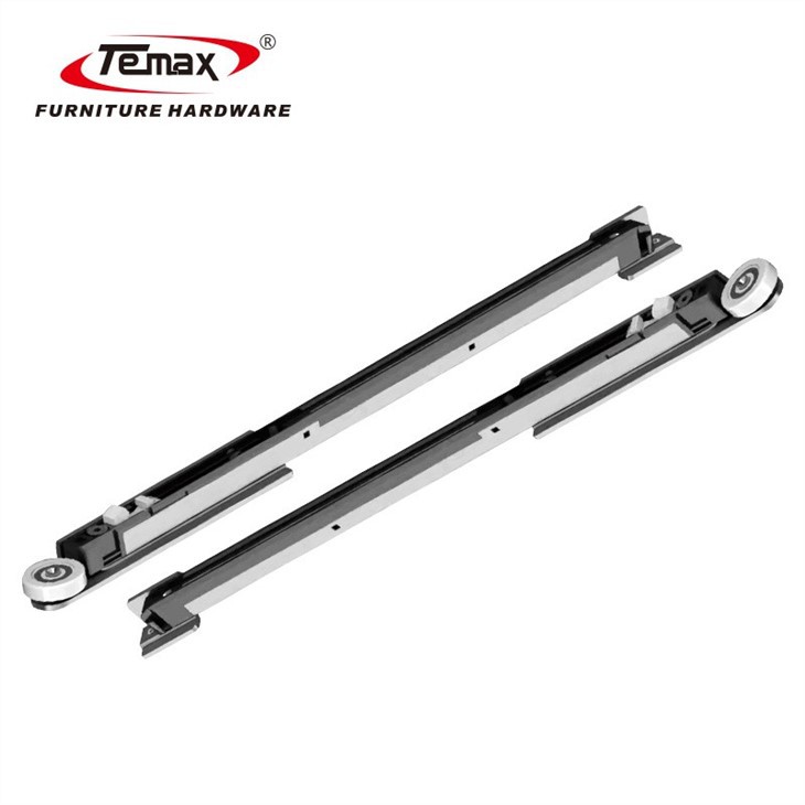 New Generation Magic Sliding Door Roller Concealed Ghost Wooden Door System 80kg Load
